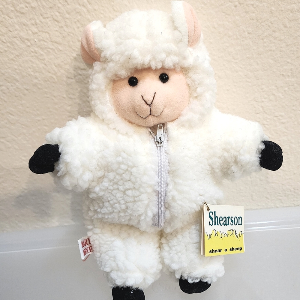 Vintage 1992 MARY MEYER 10" P Shear a LAMB SHEEP